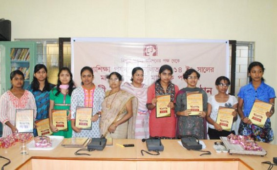 TCW felicitates successful girl students